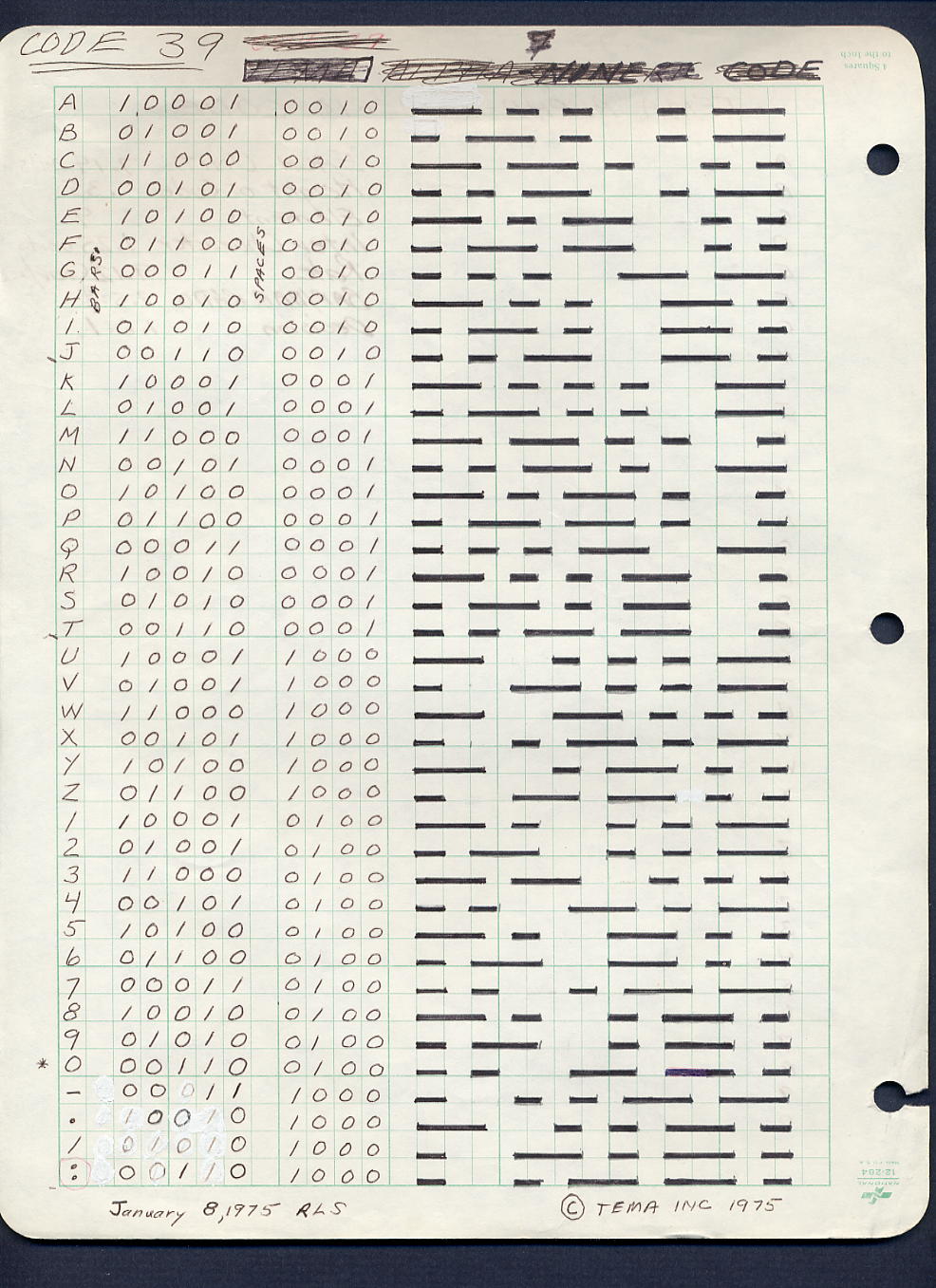 Code 39 Artwork