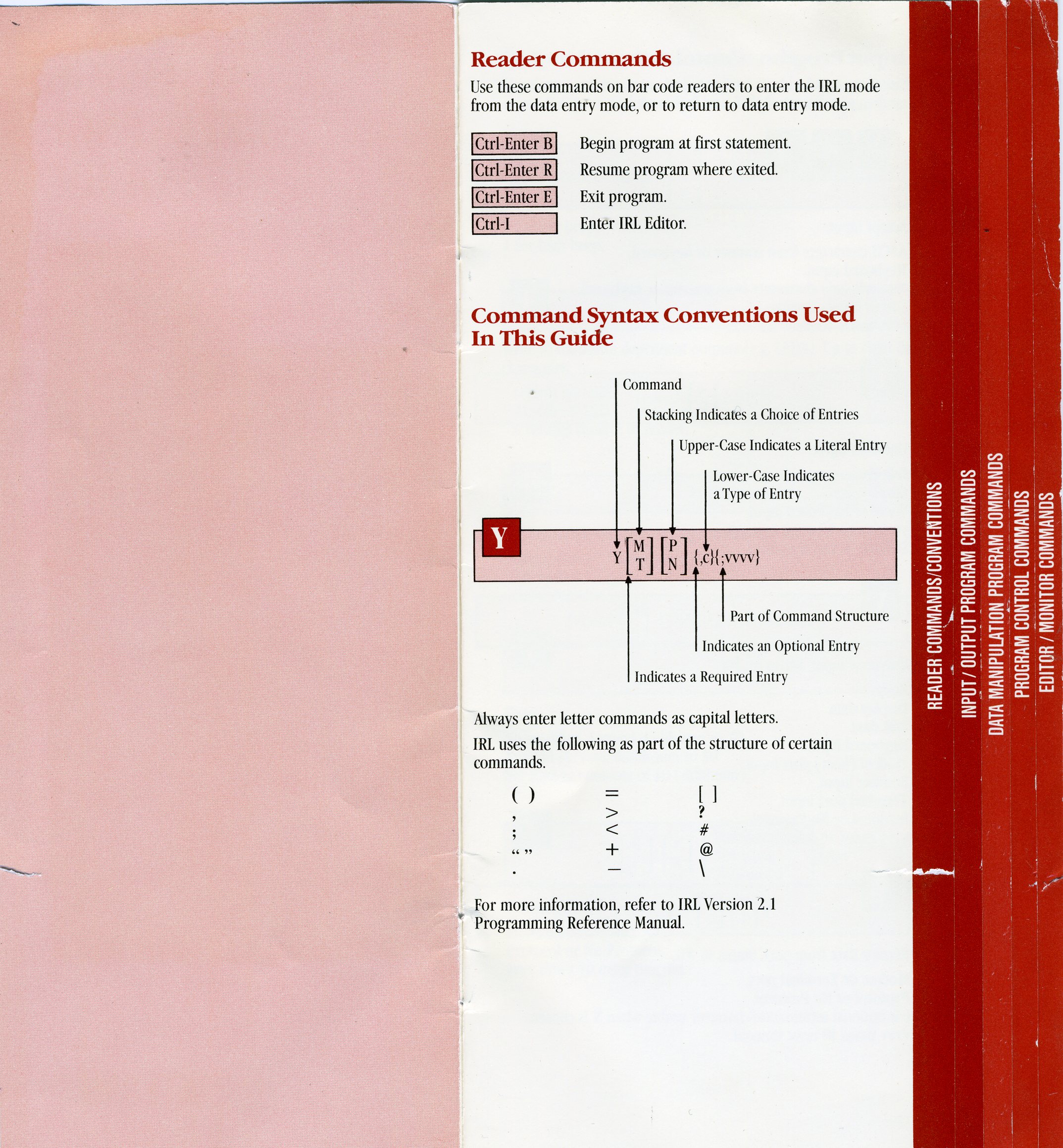 IRL Reference page 2